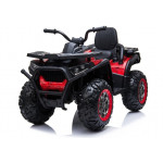 Elektrická štvorkolka XMX607 - lakovaná - červená -spider-man